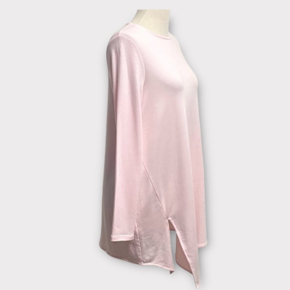 J.Jill Purejill Luxe Tencel Hi-Low
Asymmetrical Pink Blush Tunic Top - Picture 10 of 12